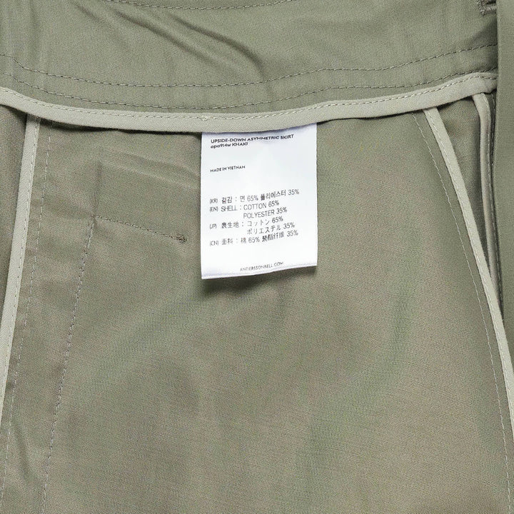 Upside-Down Asymmetric Skirt
