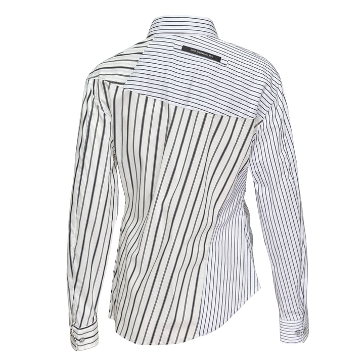 Noa Striped Twist-Tuck Shirt