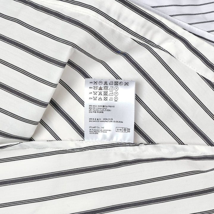 Noa Striped Twist-Tuck Shirt