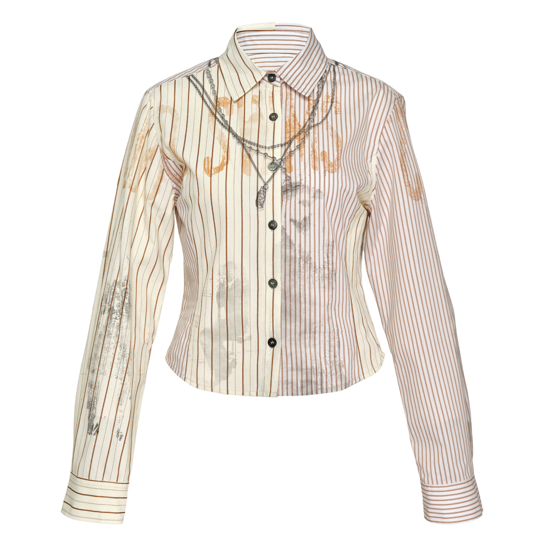 Necklace & Choker Trompe-L'Oeil Top