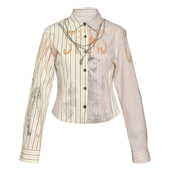 Necklace & Choker Trompe-L'Oeil Top