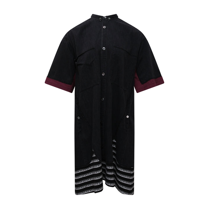 UNDERCOVER Shirt Dress With Stripe Hem – Available at Club 21, Official Retailer in Singapore, Malaysia & Thailand with Global Shipping Online