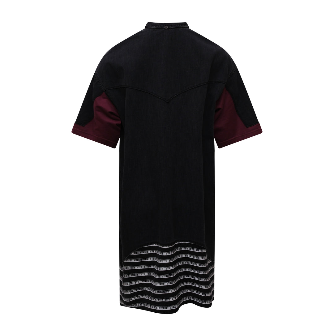UNDERCOVER Shirt Dress With Stripe Hem – Available at Club 21, Official Retailer in Singapore, Malaysia & Thailand with Global Shipping Online