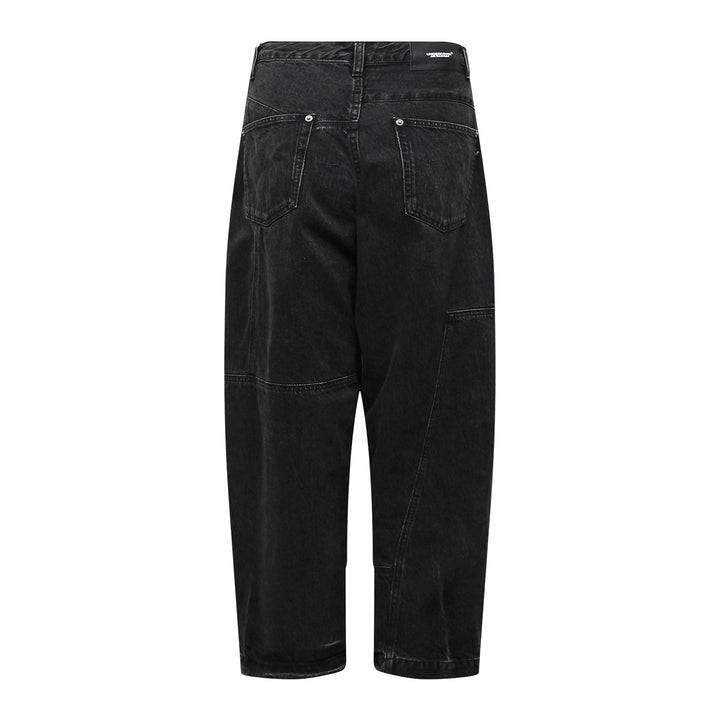 UNDERCOVER Cropped Jeans Patch Detail – Available at Club 21, Official Retailer in Singapore, Malaysia & Thailand with Global Shipping Online