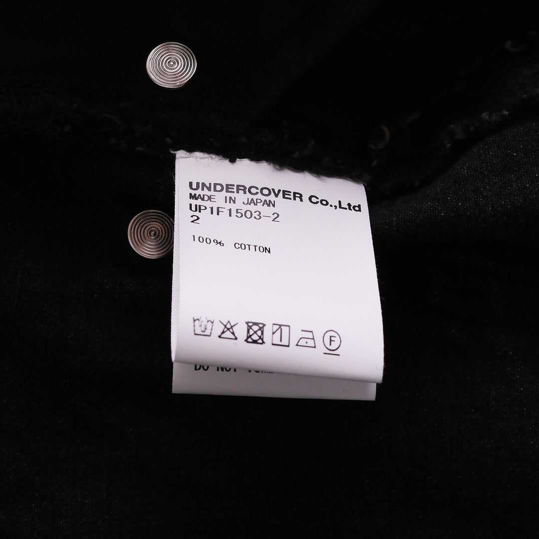 UNDERCOVER Cropped Jeans Patch Detail – Available at Club 21, Official Retailer in Singapore, Malaysia & Thailand with Global Shipping Online