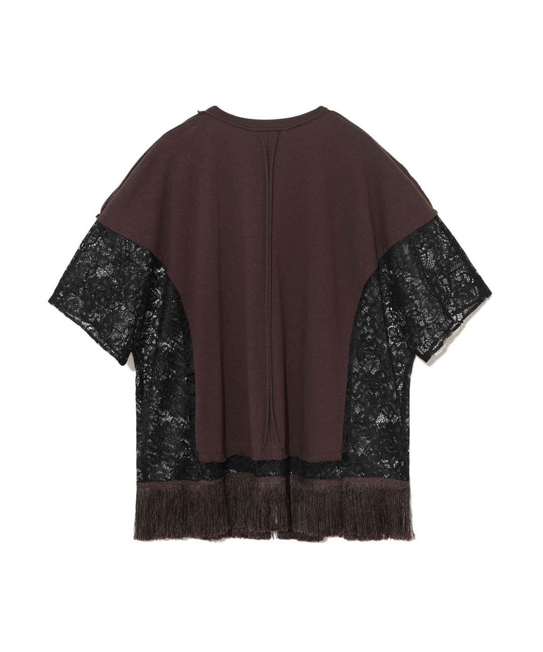 Side Lace Panel T-Shirt