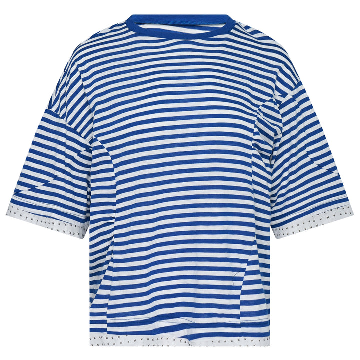 UNDERCOVER Curve Seam Stripe Tee – Available at Club 21, Official Retailer in Singapore, Malaysia & Thailand with Global Shipping Online