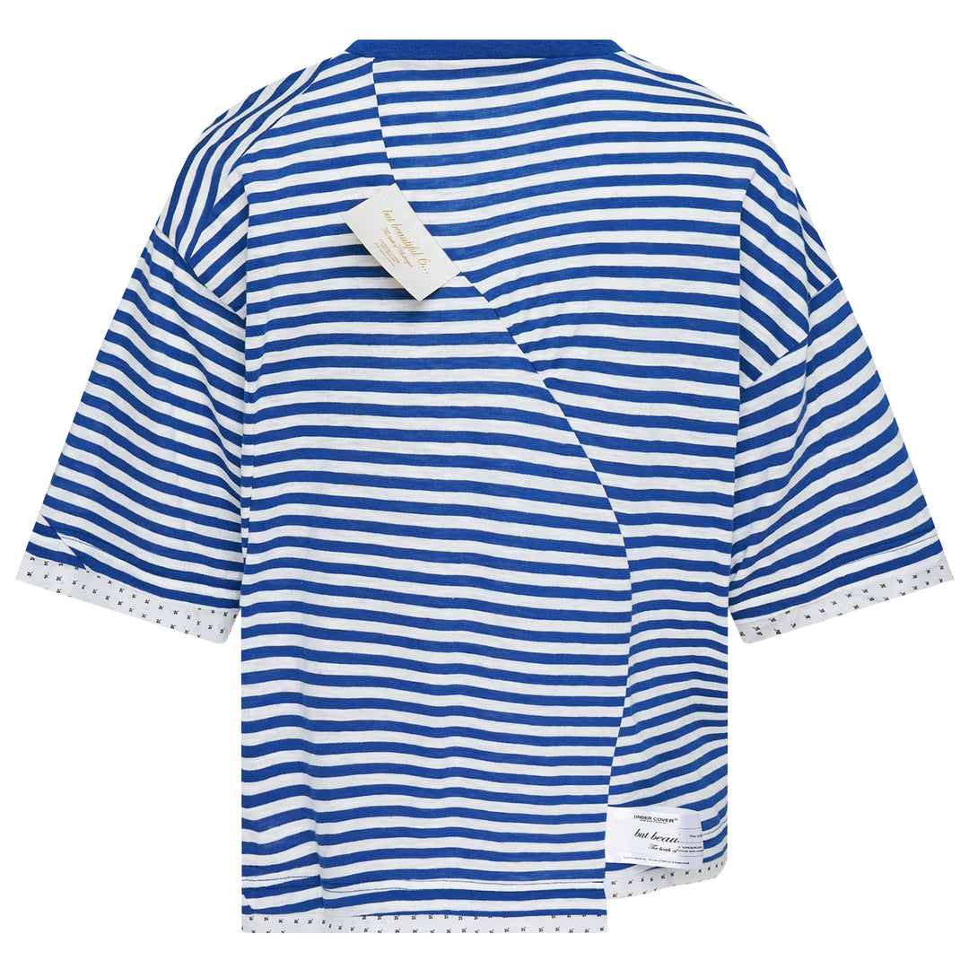 UNDERCOVER Curve Seam Stripe Tee – Available at Club 21, Official Retailer in Singapore, Malaysia & Thailand with Global Shipping Online