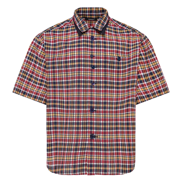 UNDERCOVER Multi Check Short Sleeve Shirt – Available at Club 21, Official Retailer in Singapore, Malaysia & Thailand with Global Shipping Online