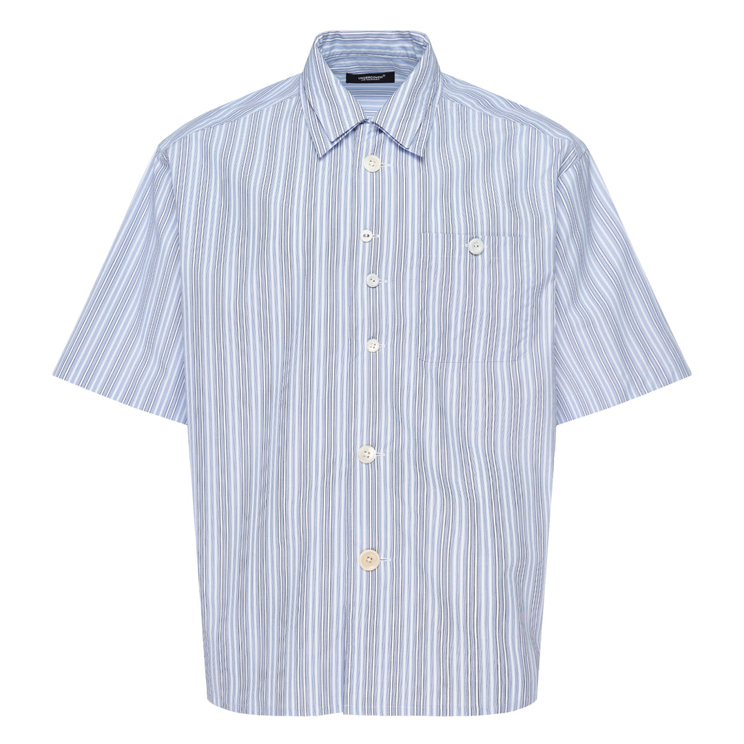 UNDERCOVER Double Collar Stripe Shirt – Available at Club 21, Official Retailer in Singapore, Malaysia & Thailand with Global Shipping Online
