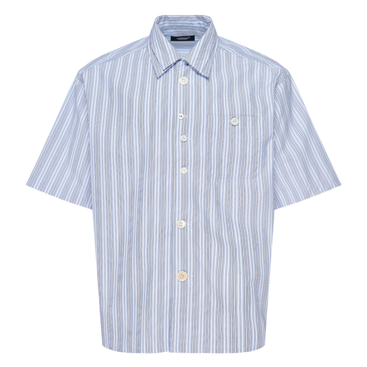 UNDERCOVER Double Collar Stripe Shirt – Available at Club 21, Official Retailer in Singapore, Malaysia & Thailand with Global Shipping Online
