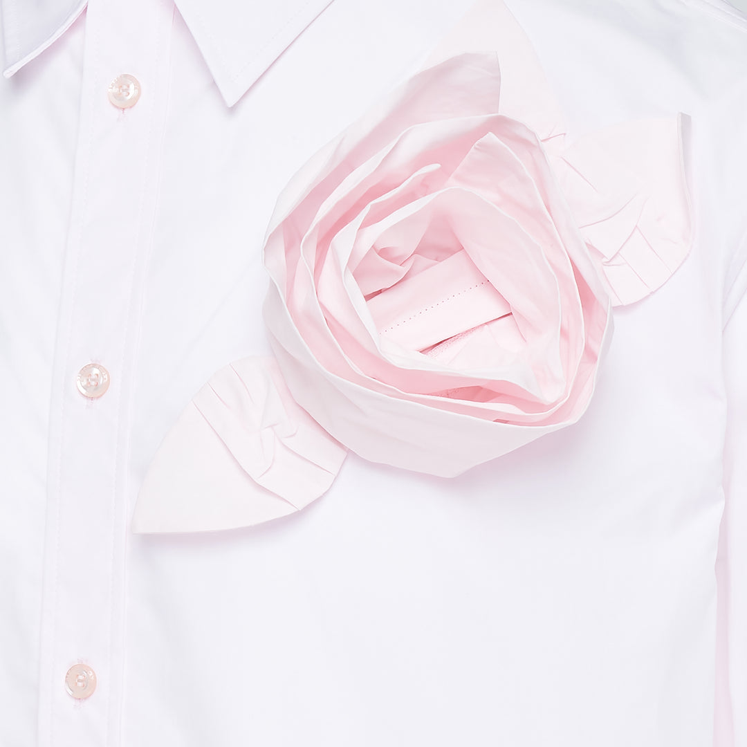 Simone Rocha Pressed Rosette Easy Shirt – Available at Club 21, Official Retailer in Singapore, Malaysia & Thailand with Global Shipping Online