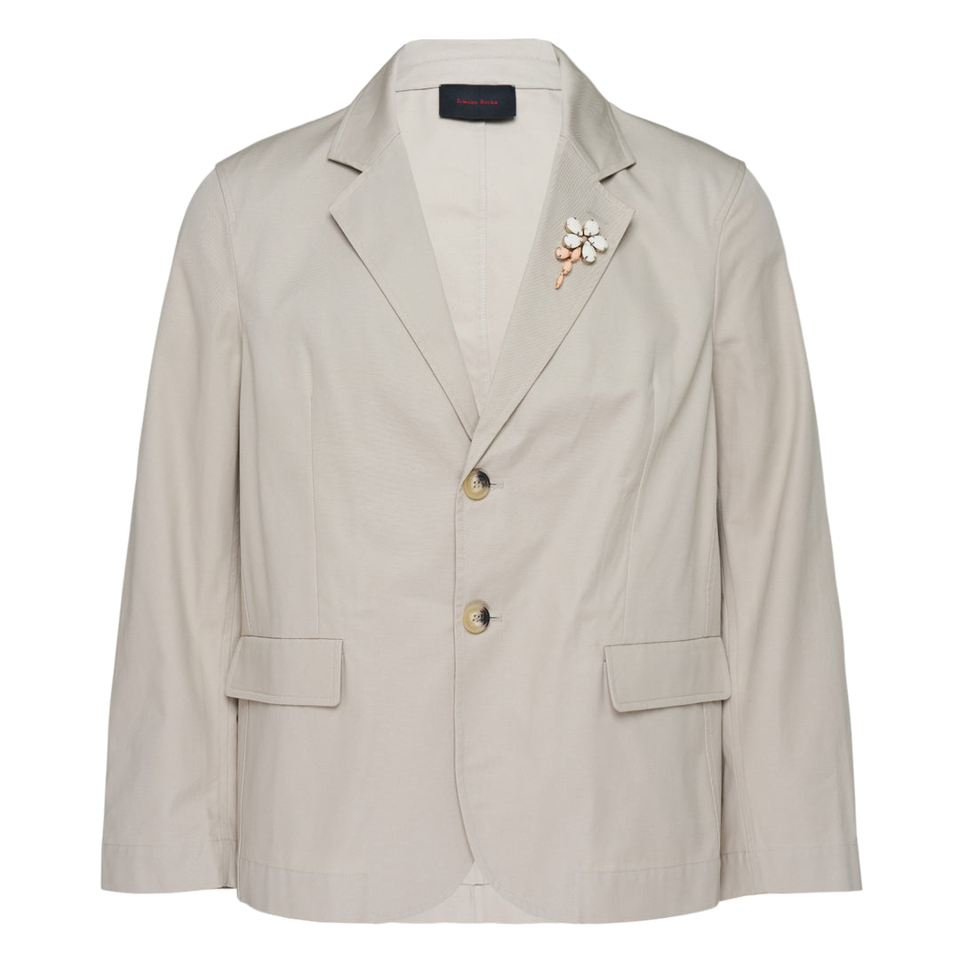 Simone Rocha Relaxed Blazer With Embroidered – Available at Club 21, Official Retailer in Singapore, Malaysia & Thailand with Global Shipping Online