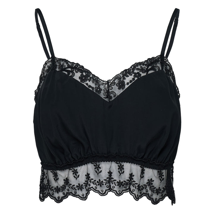 Simone Rocha Lace Trim Negligee Bralette – Available at Club 21, Official Retailer in Singapore, Malaysia & Thailand with Global Shipping Online
