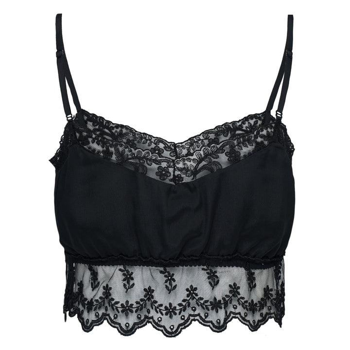 Simone Rocha Lace Trim Negligee Bralette – Available at Club 21, Official Retailer in Singapore, Malaysia & Thailand with Global Shipping Online