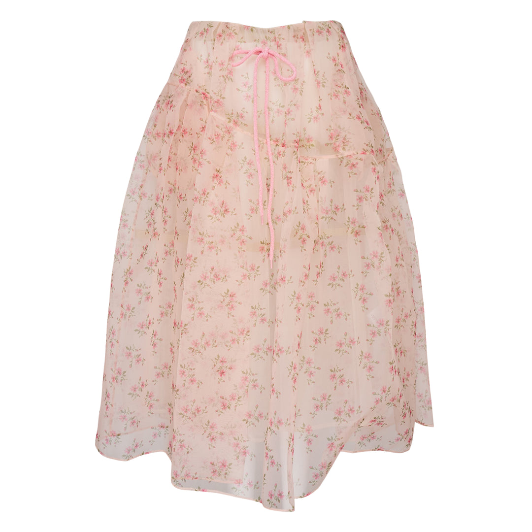 Simone Rocha Sheer Overlay Long Flounce Skirt – Available at Club 21, Official Retailer in Singapore, Malaysia & Thailand with Global Shipping Online