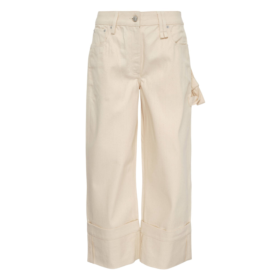 Straight Leg Bow Loop Jeans