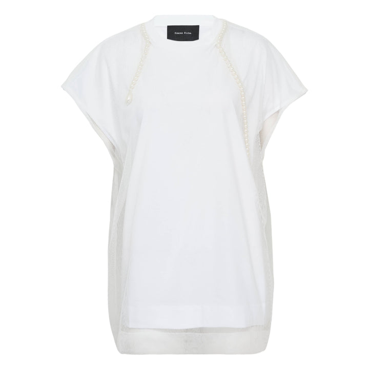 Layered Liquid Smock T-Shirt