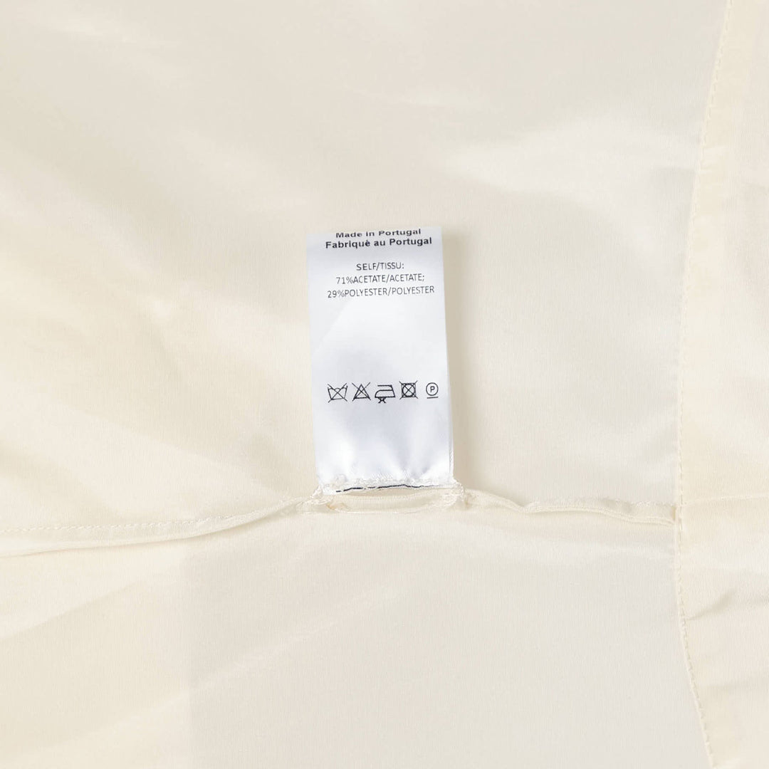 Cropped Puff Sleeve Ruffle Blouse