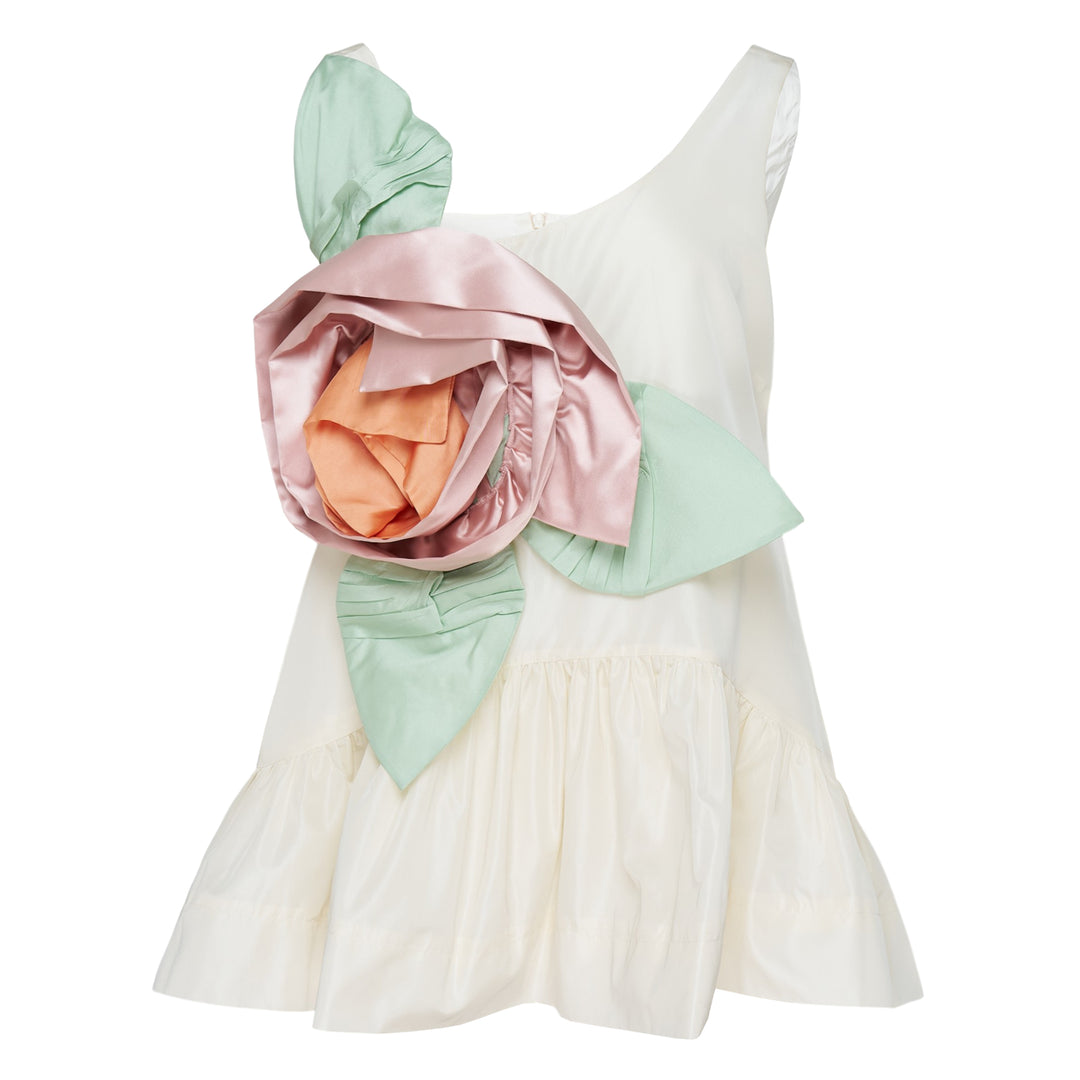 Simone Rocha Pressed Rosette Tilted Neck Top – Available at Club 21, Official Retailer in Singapore, Malaysia & Thailand with Global Shipping Online