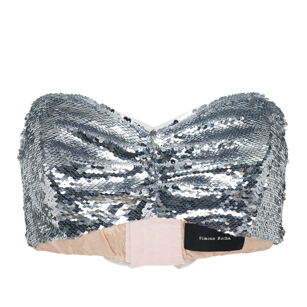 Simone Rocha Sculpt Bandeau Sequin – Available at Club 21, Official Retailer in Singapore, Malaysia & Thailand with Global Shipping Online