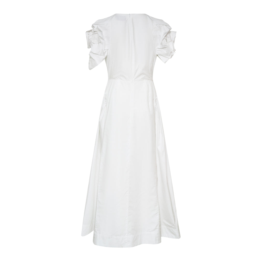 Simone Rocha Rose Puff Sleeve Hip Dress – Available at Club 21, Official Retailer in Singapore, Malaysia & Thailand with Global Shipping Online