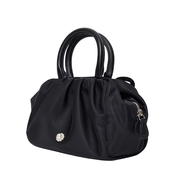 Mini Gathered Top Handle Bag