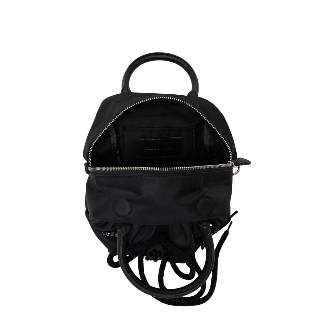 Mini Gathered Top Handle Bag