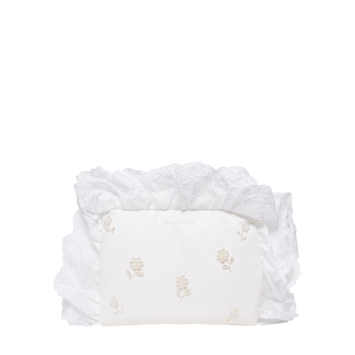 Pillowcase Clutch Bag With Embroidery