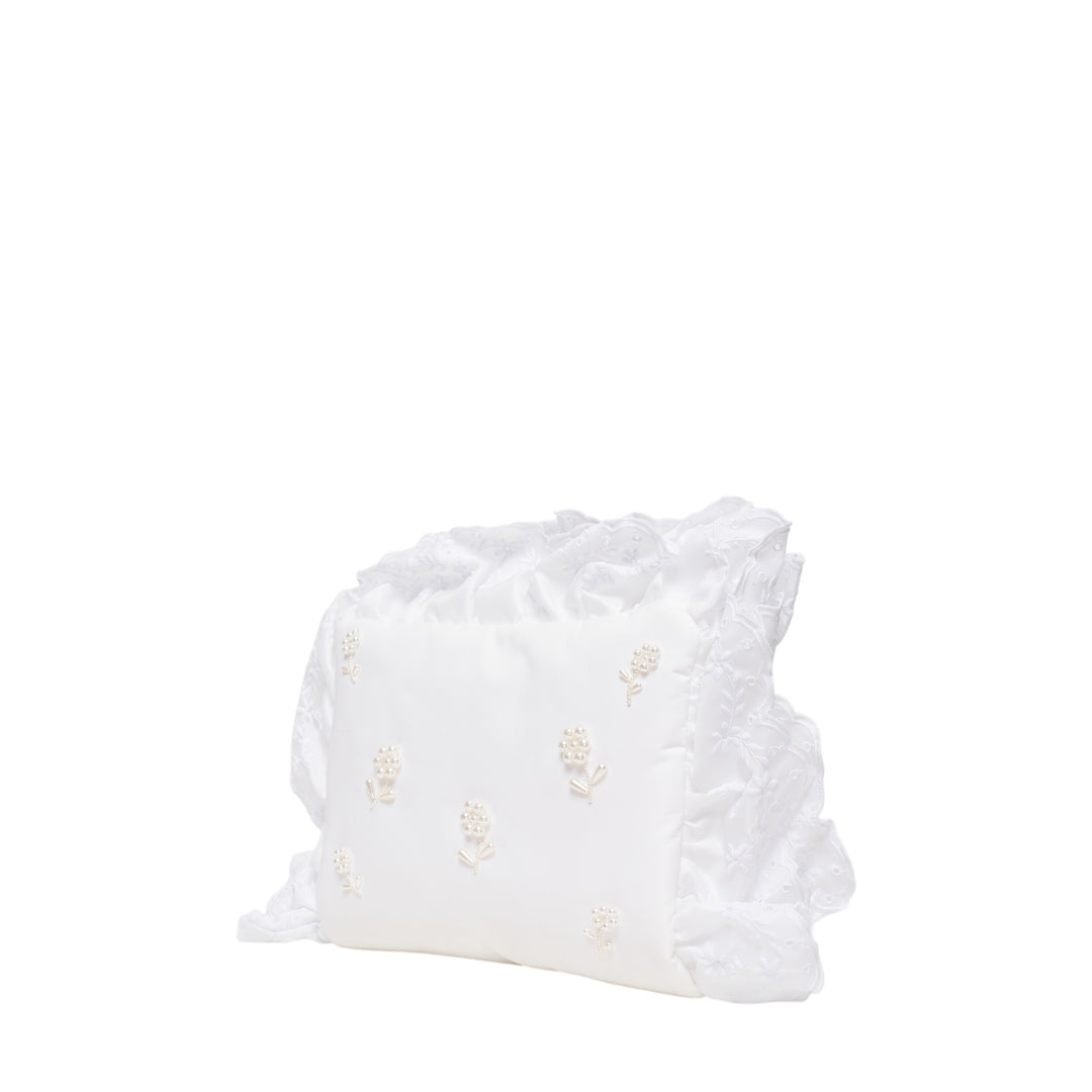 Pillowcase Clutch Bag With Embroidery