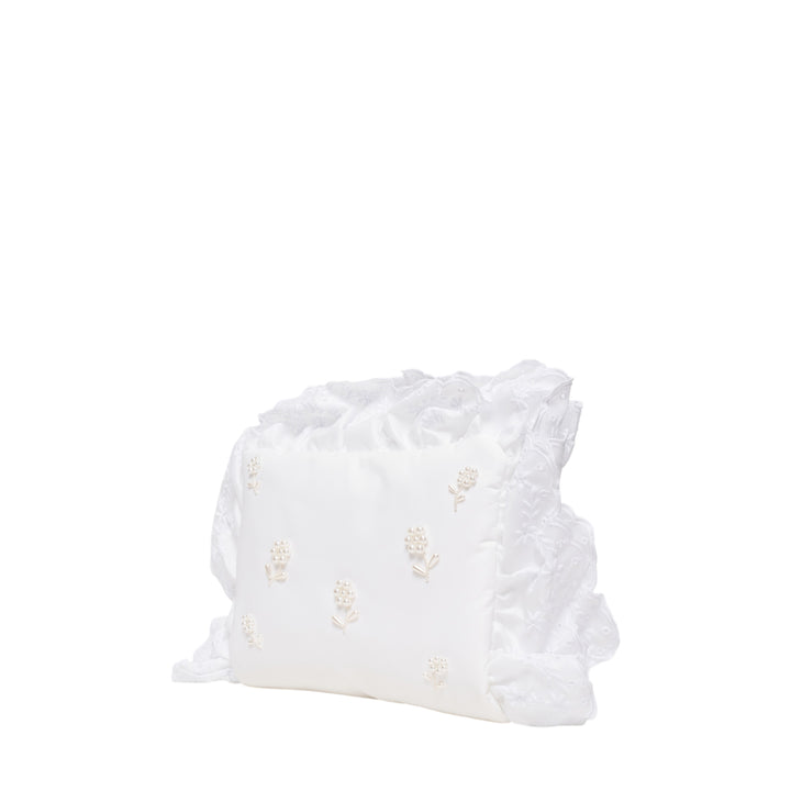 Pillowcase Clutch Bag With Embroidery