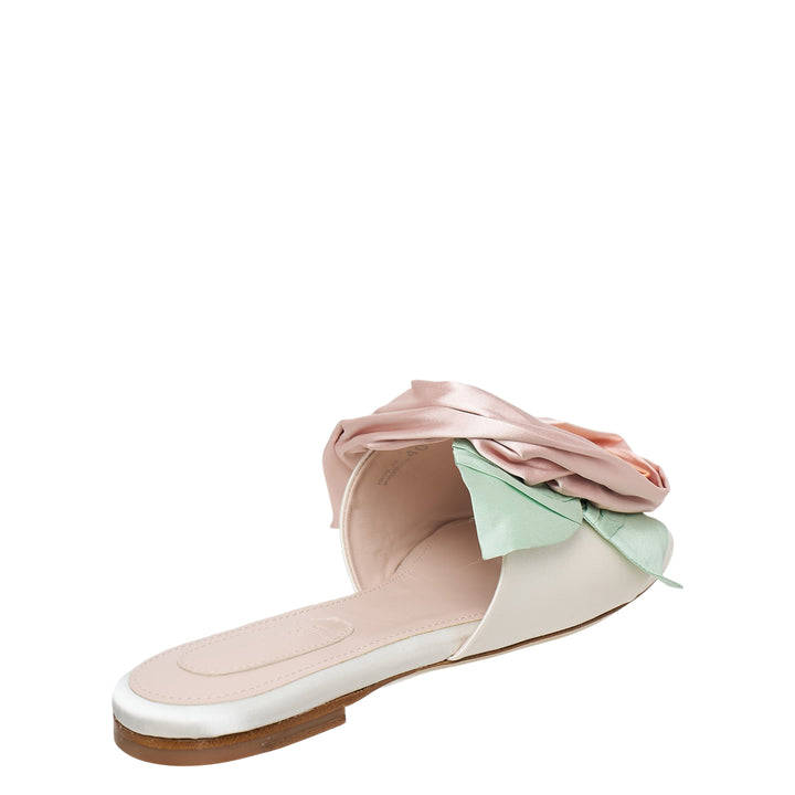 Pressed Rosette Slide Satin