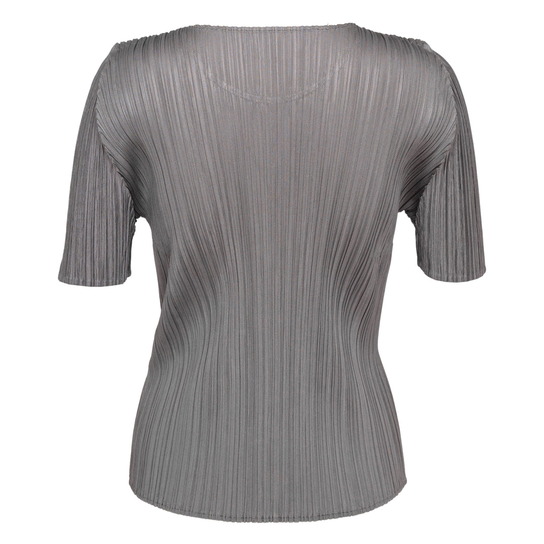 Short Sleeve Pleated Top