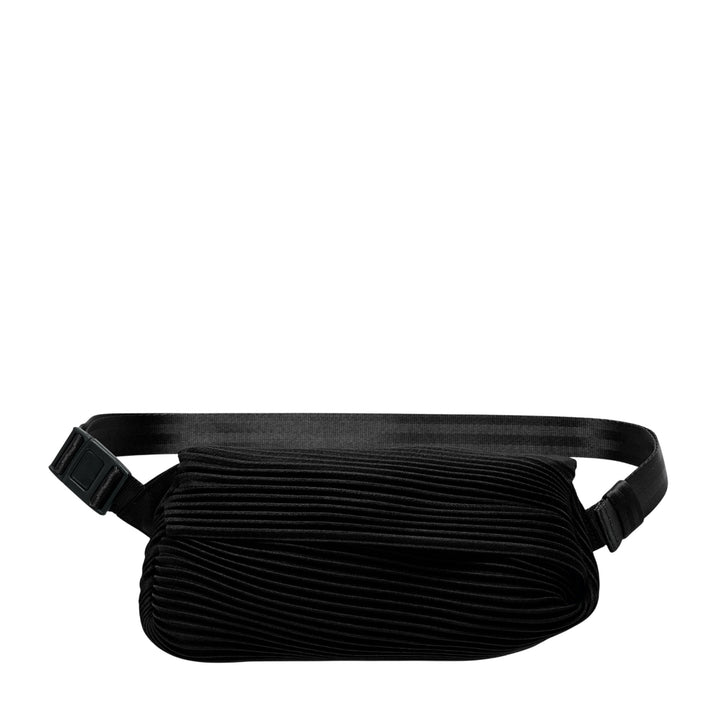 Bias Pleats Waist Bag