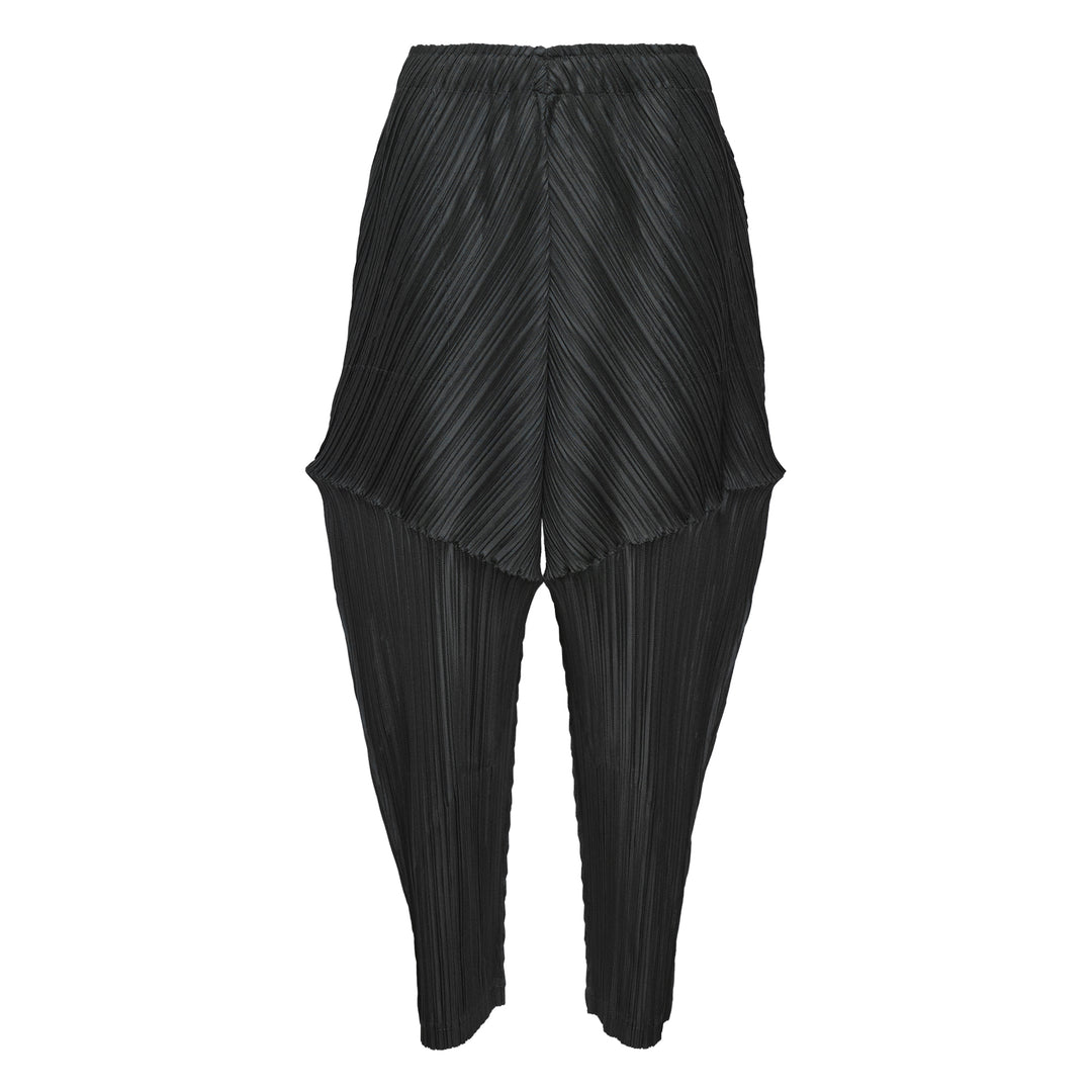 Pleated Carrot Pants