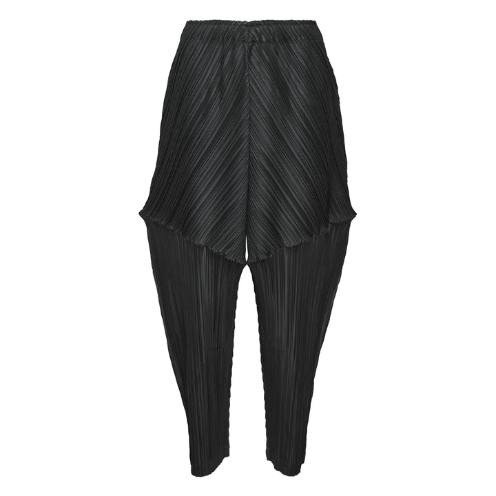 Pleated Carrot Pants