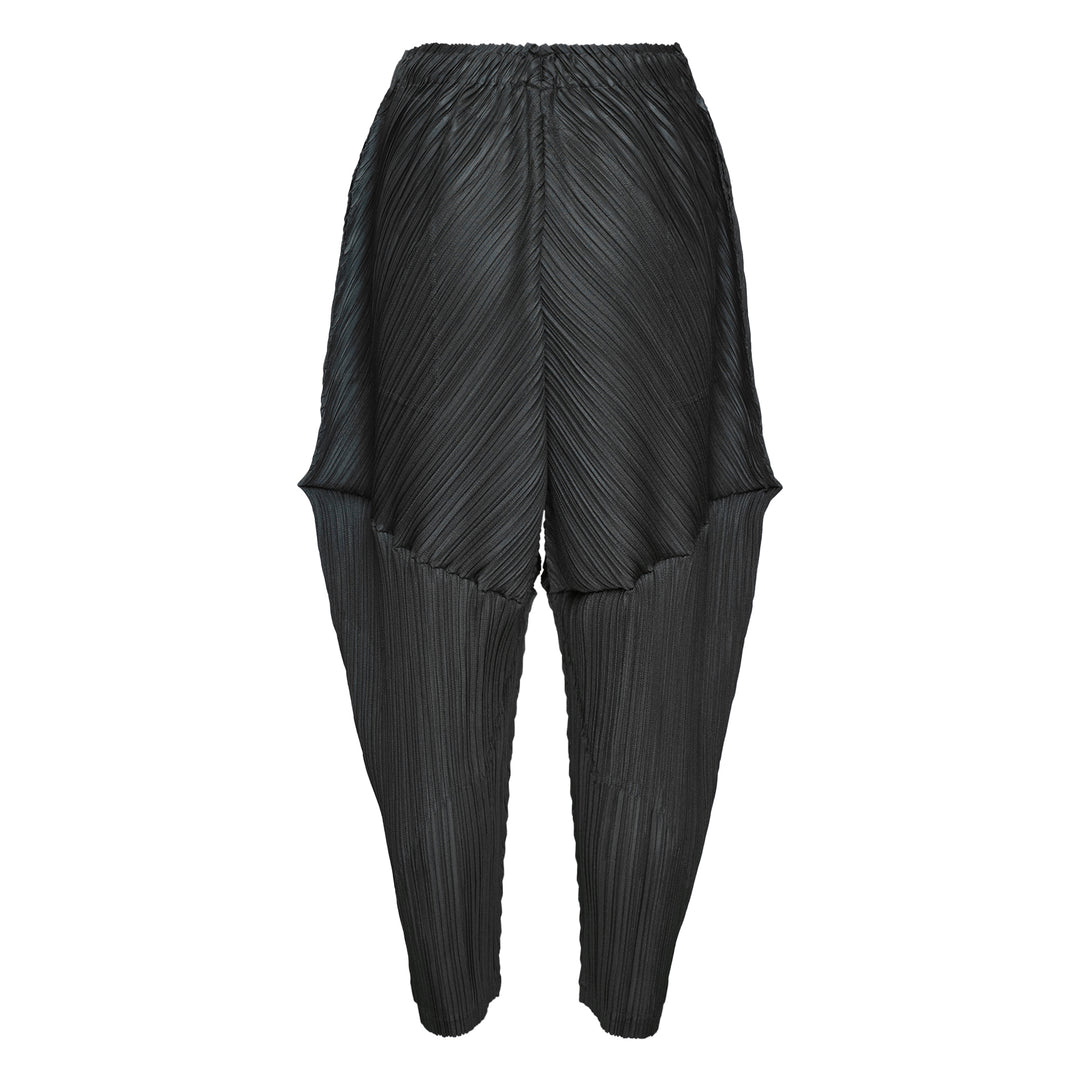 Pleated Carrot Pants