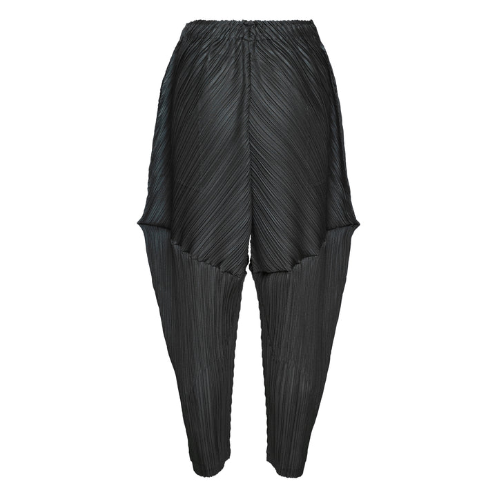 Pleated Carrot Pants