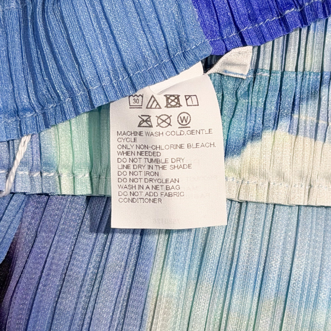 City Collage Pleated Pants