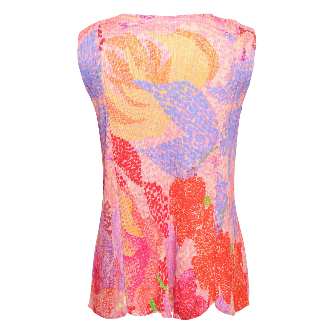 Foggy Forest Sleeveless Flare Shirt