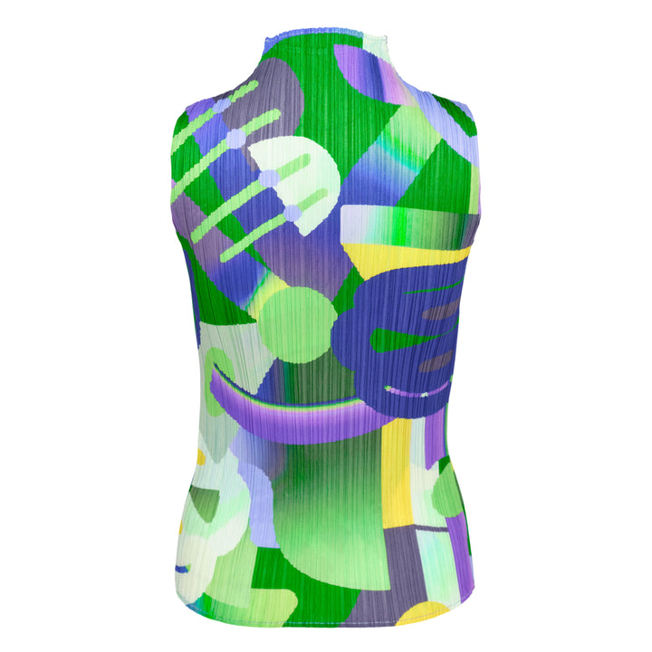 PLEATS PLEASE ISSEY MIYAKE Sleeveless High Neck Shirt – Available at Club 21, Official Retailer in Singapore, Malaysia & Thailand with Global Shipping Online