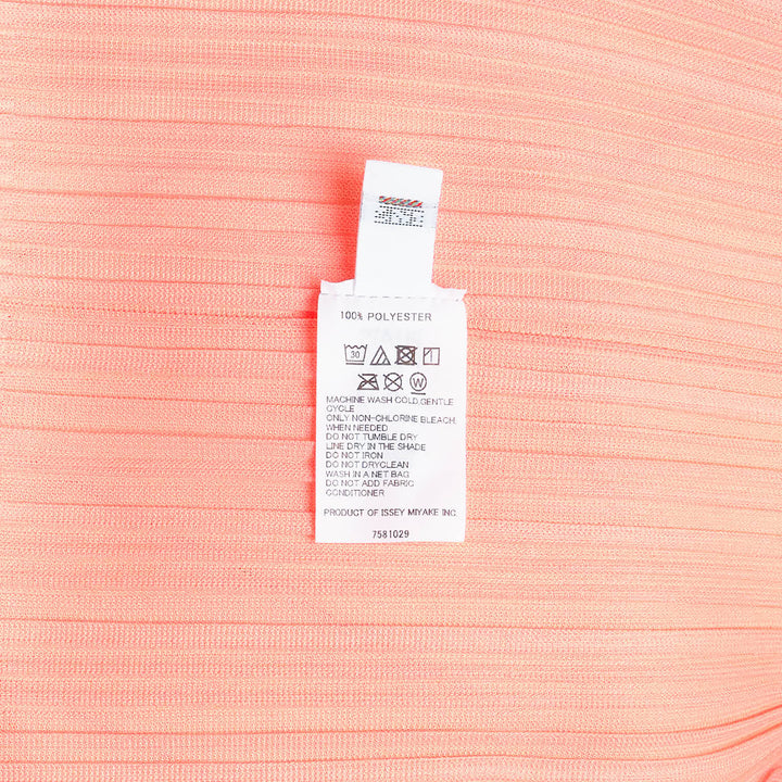 Soft Pleats Short Sleeve High Neck Shirt