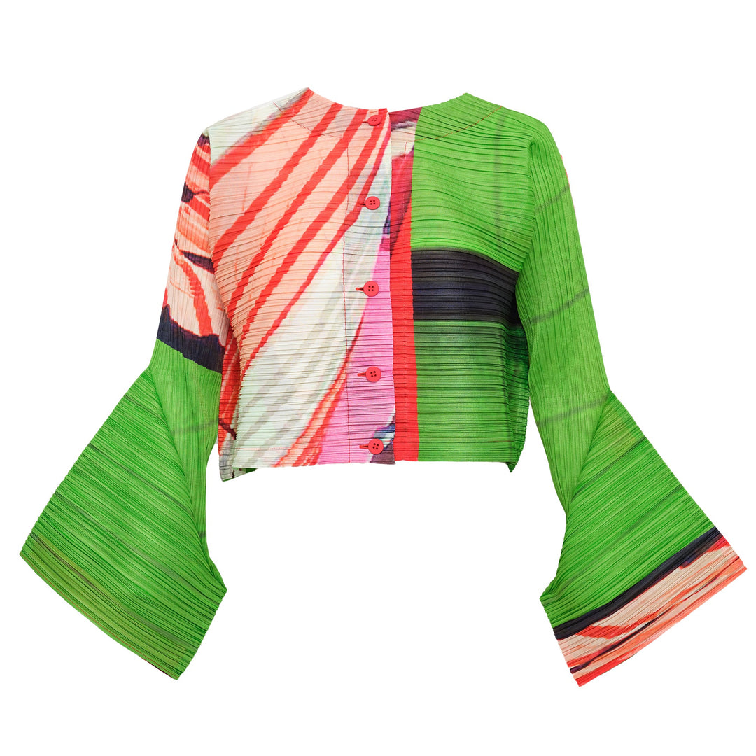 City Collage Cardigan