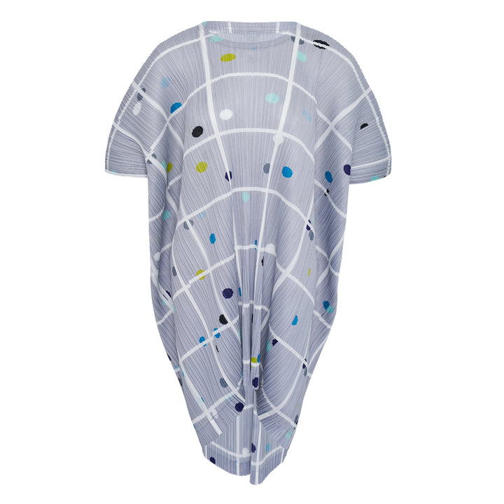 Crossing Dots Short Sleeve Tunic