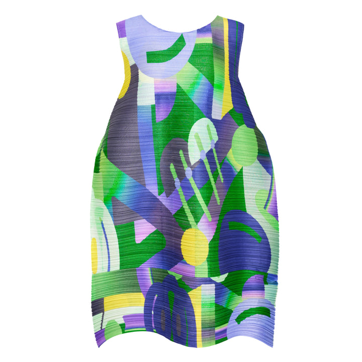 PLEATS PLEASE ISSEY MIYAKE Sleeveless Tunic – Available at Club 21, Official Retailer in Singapore, Malaysia & Thailand with Global Shipping Online