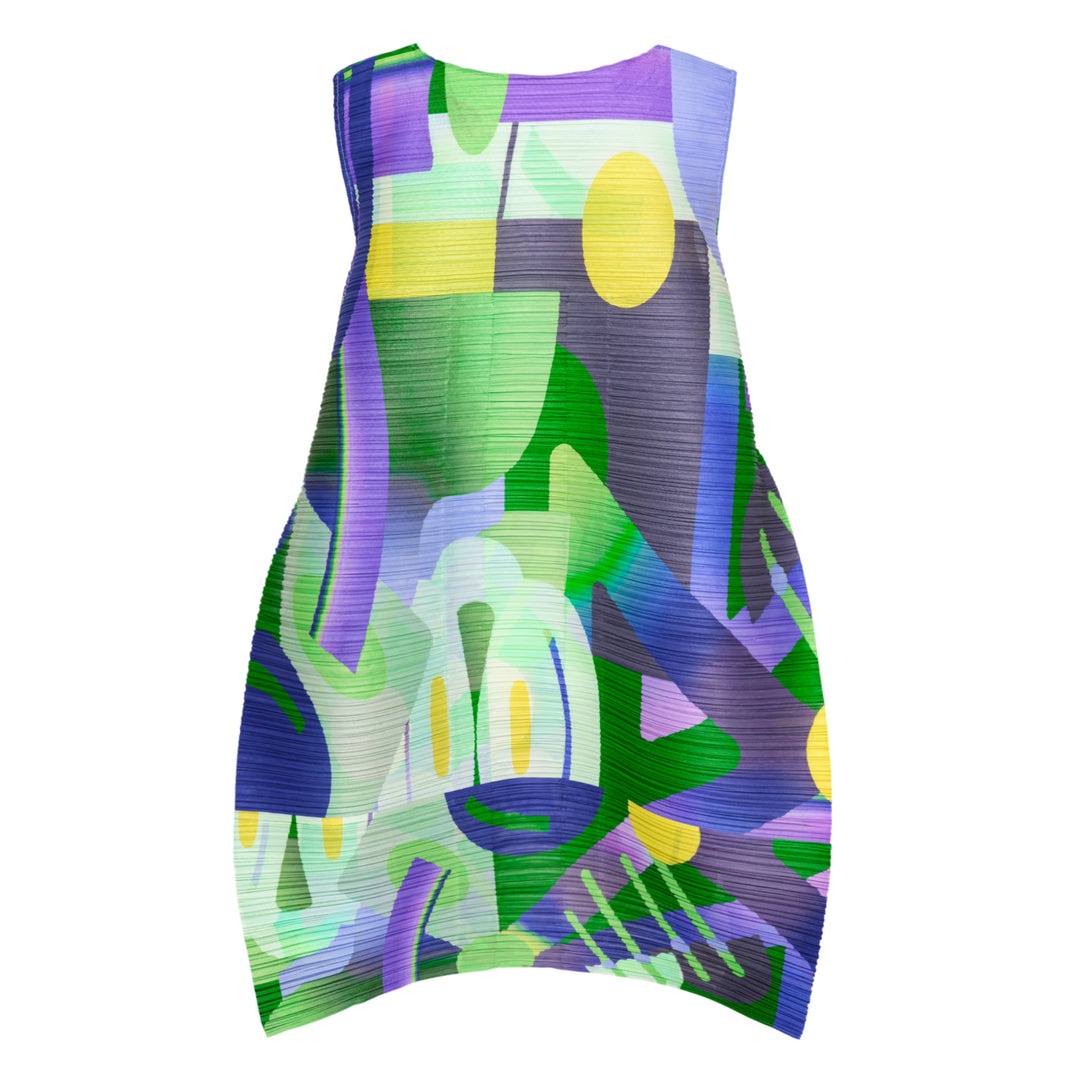 PLEATS PLEASE ISSEY MIYAKE Sleeveless Tunic – Available at Club 21, Official Retailer in Singapore, Malaysia & Thailand with Global Shipping Online
