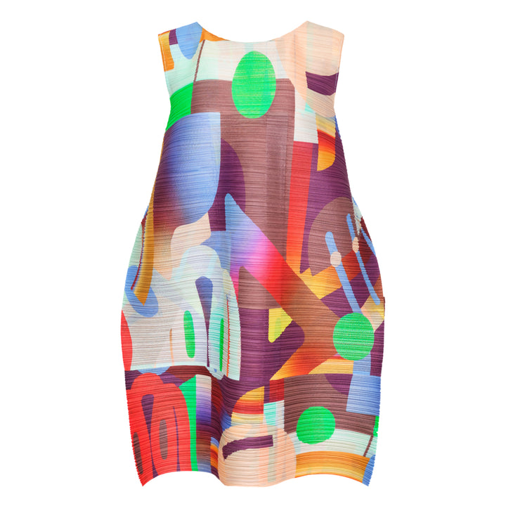 PLEATS PLEASE ISSEY MIYAKE Sleeveless Tunic – Available at Club 21, Official Retailer in Singapore, Malaysia & Thailand with Global Shipping Online