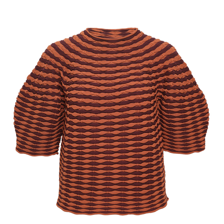 Colorful Mushroom Knit Shirt