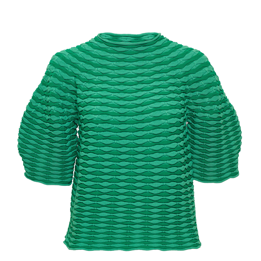 Colorful Mushroom Knit Shirt