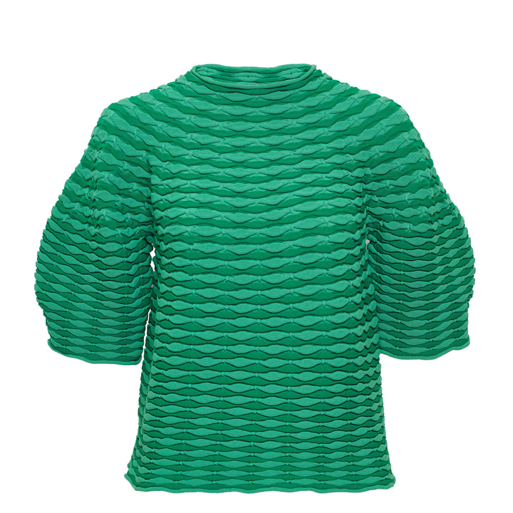 Colorful Mushroom Knit Shirt
